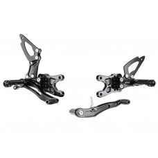 Bonamici Racing Aluminium Rearsets for the Suzuki GSX-R600 2011-2017